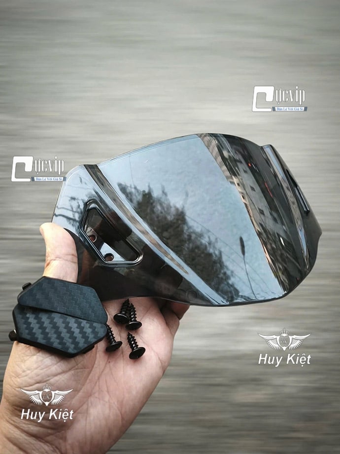 [Tặng Kèm 4 Ốc] Mão Kính Chắn Gió Wave A 2006 - 2025, Wave RSX, Sirius Fi Xăng Cơ, Exciter 2010 135 150, Winner V1, Winner X MS4634