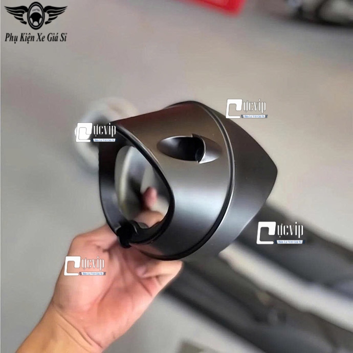 [Kiểu Thái] Ốp Che Pô (LC V6) + Đích Pô Exciter 150 (Đời 2015 - 2020) [Lắp Không Cần Chế] MS6829