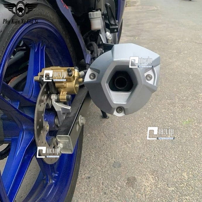 [Kiểu Thái] Ốp Che Pô + Đích Pô LC V6 Gắn Exciter 155 ( Đời 2021 - 2025) [Gắn Theo Xe, Không Cần Chế] MS6830