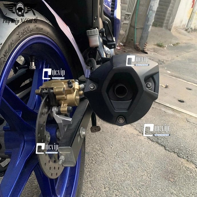 [Kiểu Thái] Ốp Che Pô + Đích Pô LC V6 Gắn Exciter 155 ( Đời 2021 - 2025) [Gắn Theo Xe, Không Cần Chế] MS6830