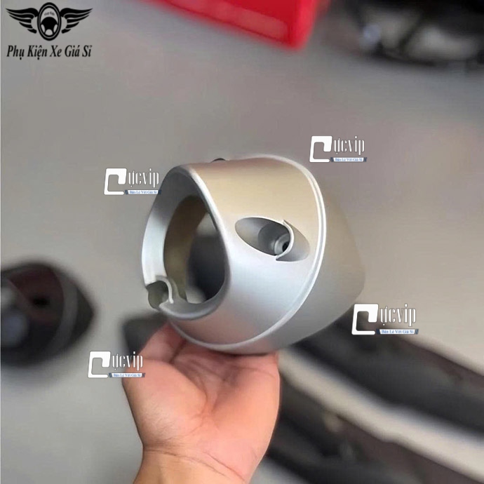 [Kiểu Thái] Ốp Che Pô (LC V6) + Đích Pô Exciter 150 (Đời 2015 - 2020) [Lắp Không Cần Chế] MS6829