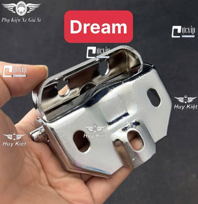 Pat Gắn Yên Trước [Bản Lề Yên] Xe Wave Nhỏ, Wave RS, Wave A 100, Wave A 110, Wave RSX 110, Wave Blade 110 2017 - 2026, Dream, Future Neo, Future Led, Xi Niken Sáng Bóng MS6934