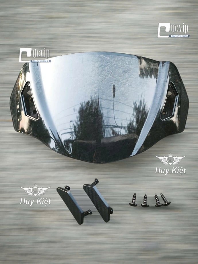 [Tặng Kèm 4 Ốc] Mão Kính Chắn Gió Wave A 2006 - 2025, Wave RSX, Sirius Fi Xăng Cơ, Exciter 2010 135 150, Winner V1, Winner X MS4634