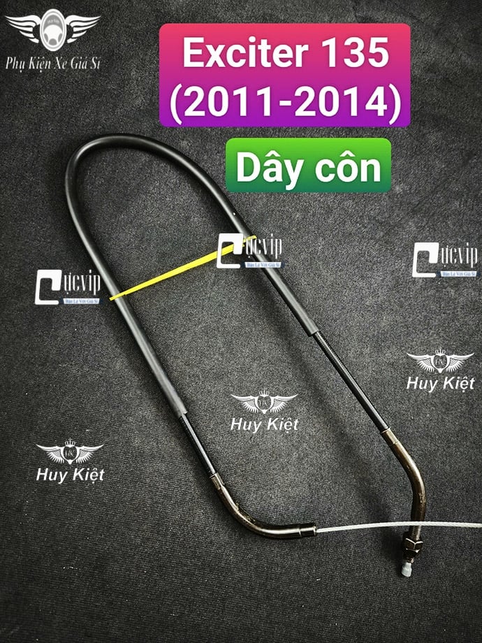[Mẫu Theo Xe] Dây Ga + Dây Côn [Loại Tốt] Exciter 2010, Exciter 135, Exciter 150 (2006 - 2020) MS6779
