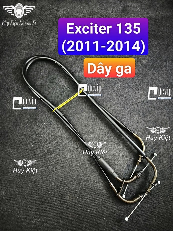 [Mẫu Theo Xe] Dây Ga + Dây Côn [Loại Tốt] Exciter 2010, Exciter 135, Exciter 150 (2006 - 2020) MS6779