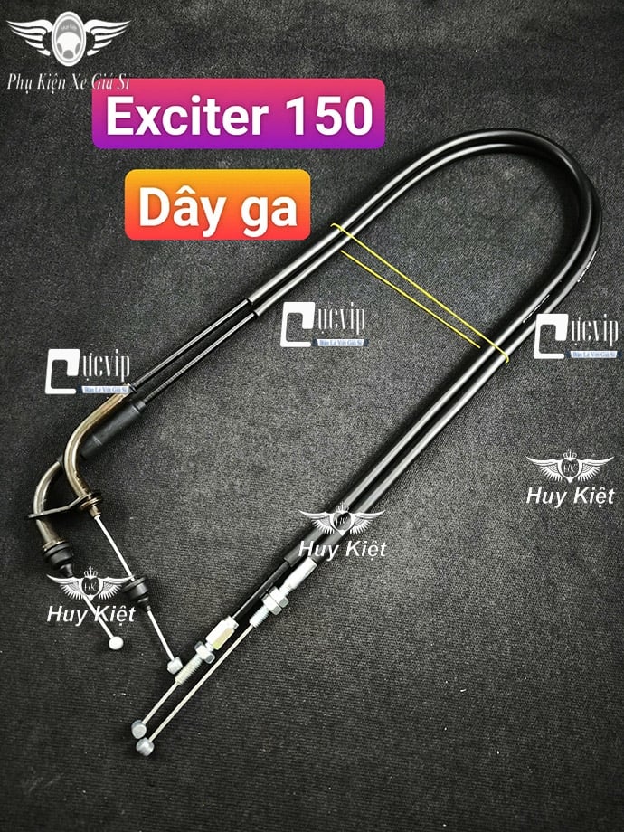 [Mẫu Theo Xe] Dây Ga + Dây Côn [Loại Tốt] Exciter 2010, Exciter 135, Exciter 150 (2006 - 2020) MS6779
