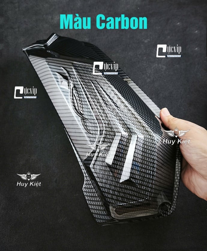 [Mẫu Mới] Ốp Pô E AirBlade AB 2026, AB 2023 - 2026 160cc, 125cc Xi Niken, Carbon MS6894