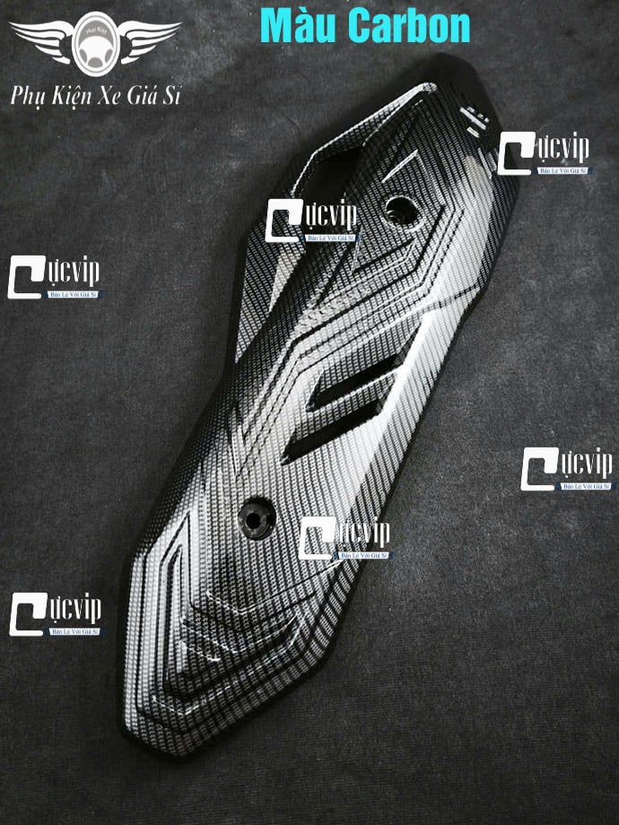 [Mẫu Mới] Ốp Che Pô AirBlade AB 2026 160cc, 125cc Xi Niken, Carbon MS6891