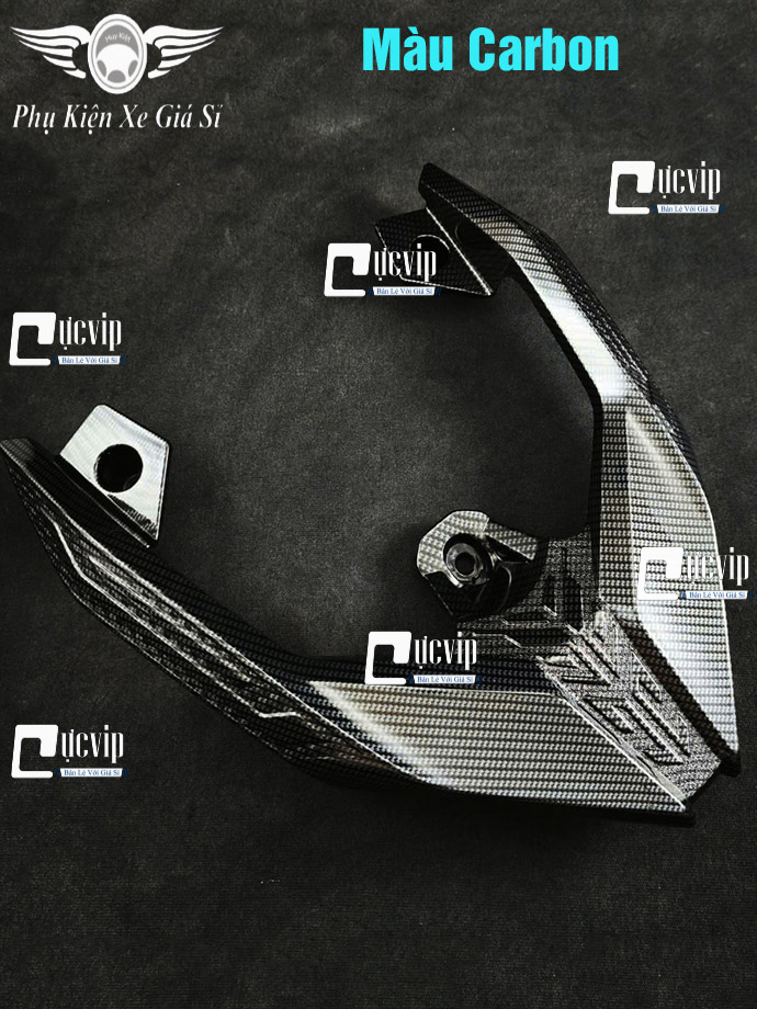 [Mẫu Mới] Ốp Cảng Sau Carbon, Xi Niken Airblade AB 160cc, Airblade 2020 - 2025 125cc 150cc 160cc MS6890