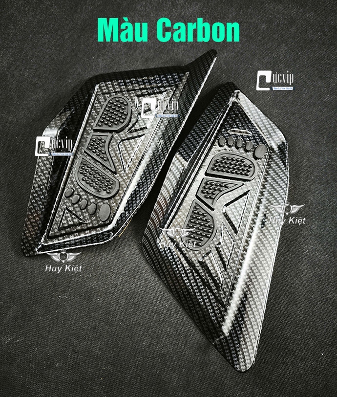Ốp Gác Chân Trước Em Bé AirBlade AB 2020 - 2025 160cc, 150cc 125cc Xi Mạ Crom, Carbon MS6805