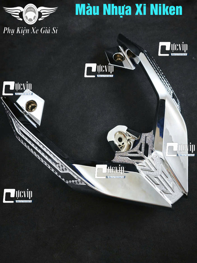 [Mẫu Mới] Ốp Cảng Sau Carbon, Xi Niken Airblade AB 160cc, Airblade 2020 - 2025 125cc 150cc 160cc MS6890