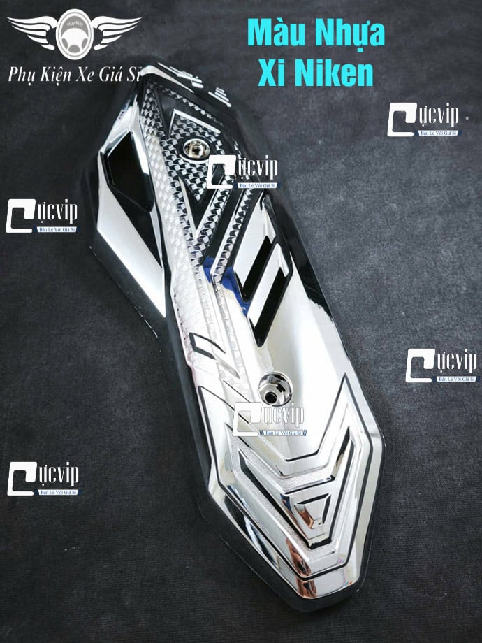 [Mẫu Mới] Ốp Che Pô AirBlade AB 2026 160cc, 125cc Xi Niken, Carbon MS6891