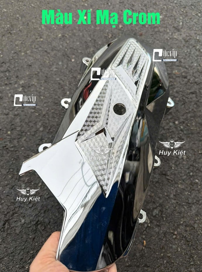 Ốp Lóc Máy Lớn AirBlade AB 2023 - 2025 160cc, 125cc, Vario 160cc Xi Mạ Crom, Carbon MS6808