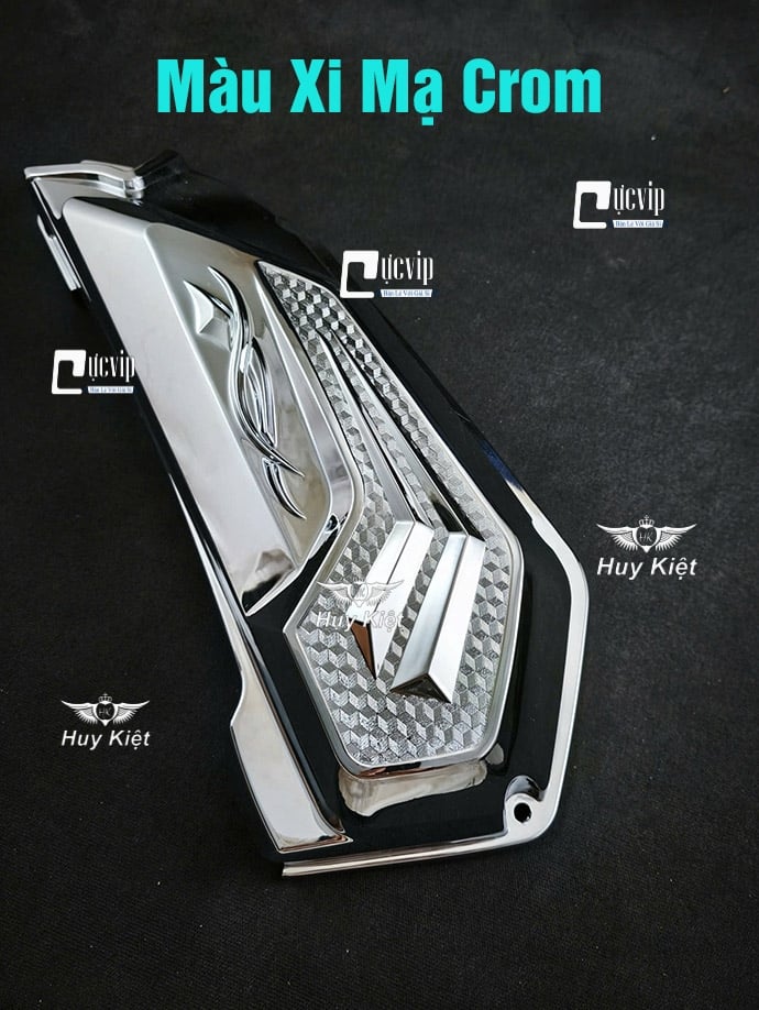 Ốp Pô E AirBlade AB 2023 - 2025 160cc, 125cc Xi Mạ Crom, Carbon MS6813