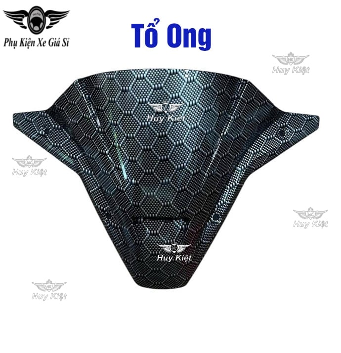 [Mẫu Mới] [Tặng Kèm 4 Ốc] Mão Chắn Gió Carbon, Khói Airblade AB 2026 125cc 160cc MS6889