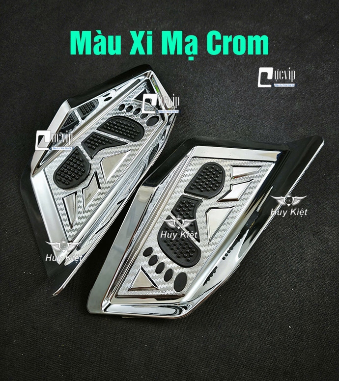 Ốp Gác Chân Trước Em Bé AirBlade AB 2020 - 2025 160cc, 150cc 125cc Xi Mạ Crom, Carbon MS6805