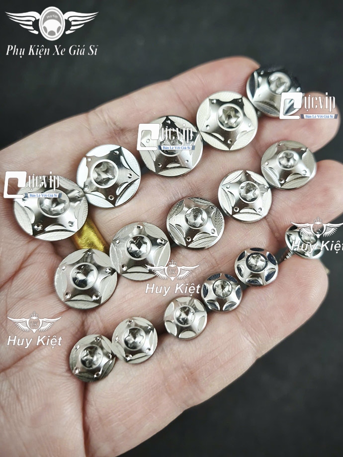 [ Giá Sỉ ] Ốc Dàn Áo 4Li 5Li 6Li Salaya [Sao Nhọn] Inox 304 (Giá 1 Ốc) MS6736 -