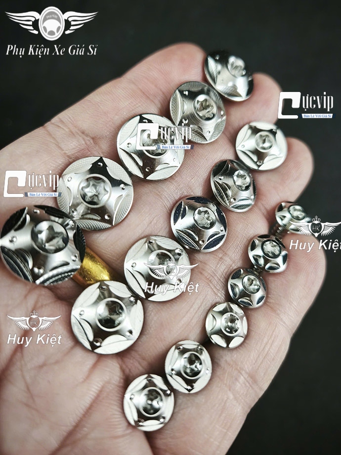 [ Giá Sỉ ] Ốc Dàn Áo 4Li 5Li 6Li Salaya [Sao Nhọn] Inox 304 (Giá 1 Ốc) MS6736 -