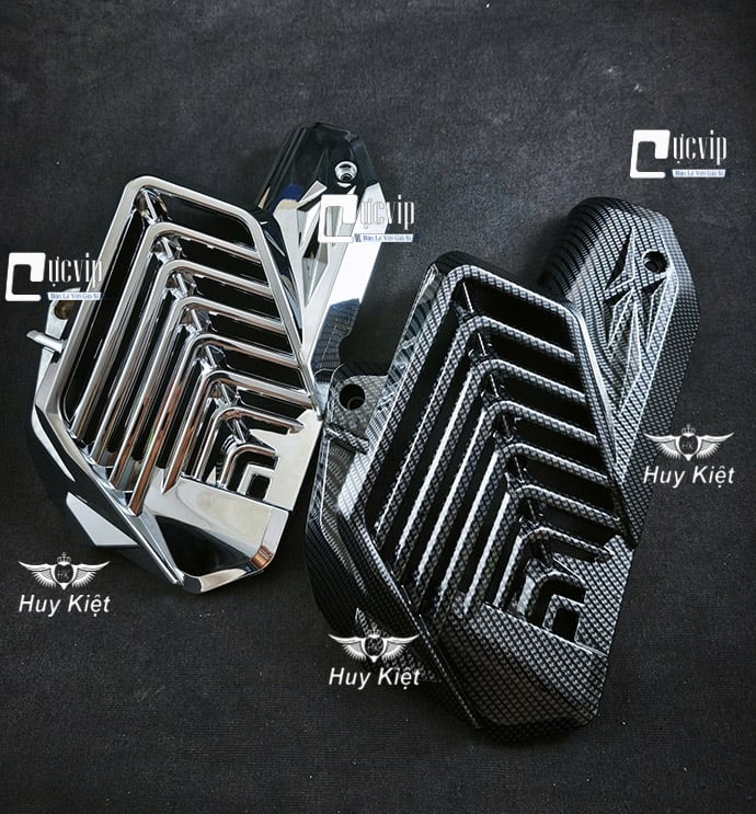 Ốp Quạt Gió Vario 160cc, AB 160cc, AB 125cc (Đời 2023 - 2025), PCX 160cc, SH Mode 2020 - 2025, Lead 2022 - 2025 Xi Niken, Sơn Cabon MS6918