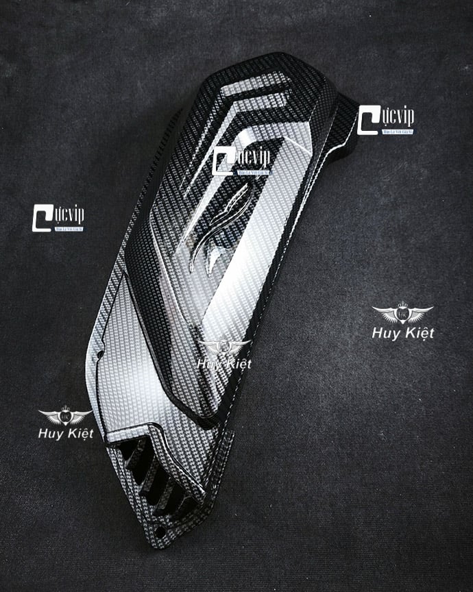 [Mẫu Mới] Ốp Pô E AirBlade AB 2026, AB 2023 - 2026 160cc, 125cc Xi Niken, Carbon MS6894