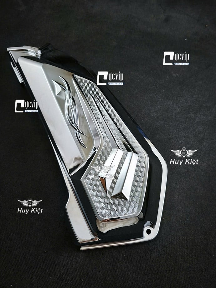 [Mẫu Mới] Ốp Pô E AirBlade AB 2026, AB 2023 - 2026 160cc, 125cc Xi Niken, Carbon MS6894