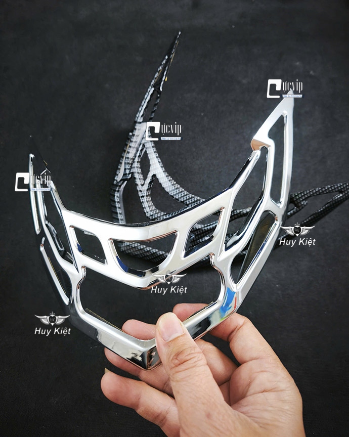 Ốp Chụp Lái Đèn Hậu AirBlade AB 2020 - 2025 160cc, 150cc, 125cc Xi Mạ Crom, Carbon MS6802