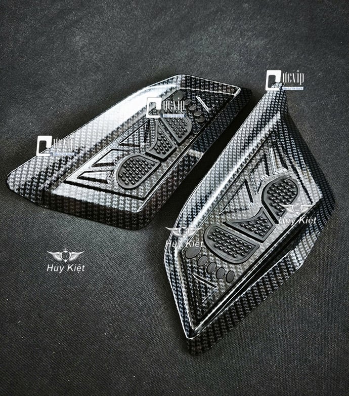 Ốp Gác Chân Trước Em Bé AirBlade AB 2020 - 2025 160cc, 150cc 125cc Xi Mạ Crom, Carbon MS6805