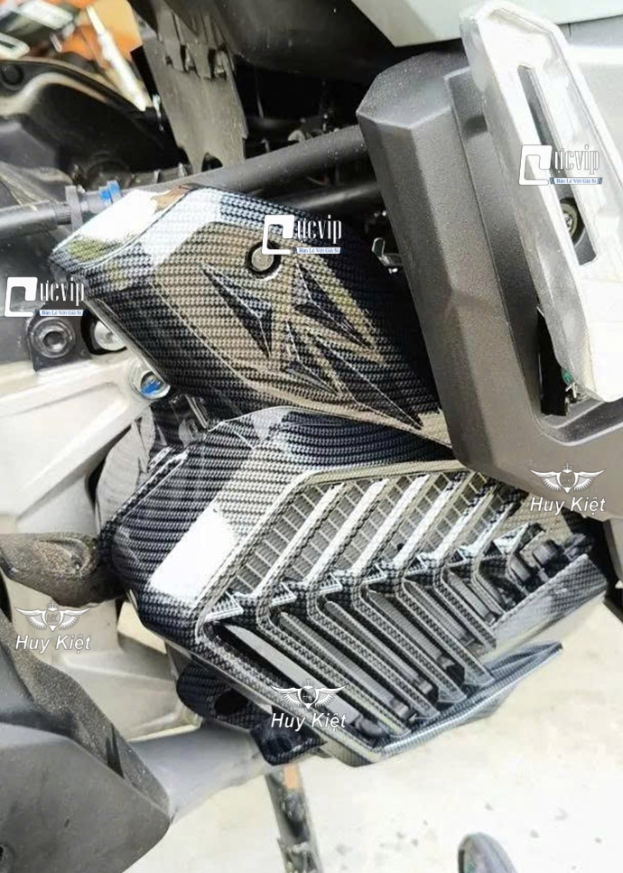 Ốp Quạt Gió AirBlade AB 2023 - 2025 160cc, 125cc, Vario 160cc, PCX 160cc, Lead 2022 - 2025, SH Mode 2020 - 2025 Xi Mạ Crom, Carbon MS6814