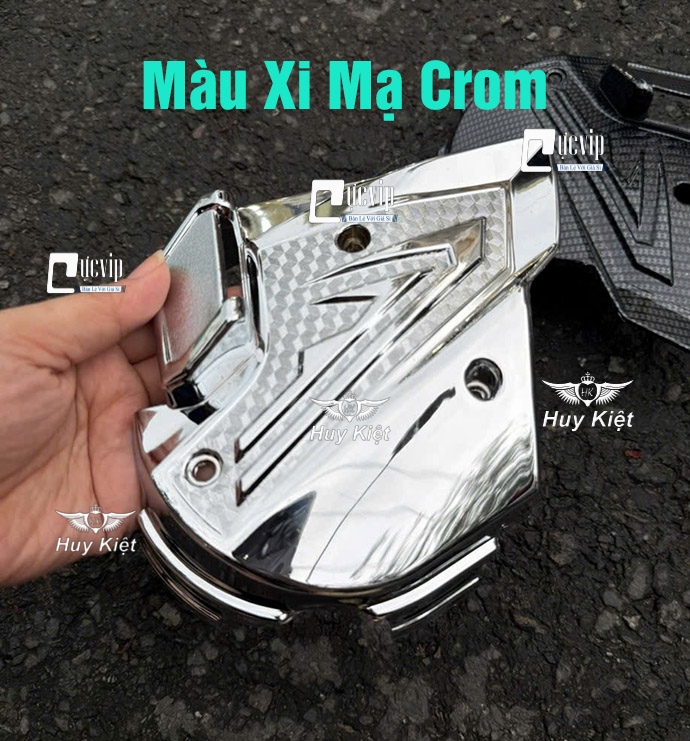 Ốp Lóc Máy Trước AirBlade AB 2023 - 2025 160cc, 125cc, Vario 160cc Xi Mạ Crom, Carbon MS6809