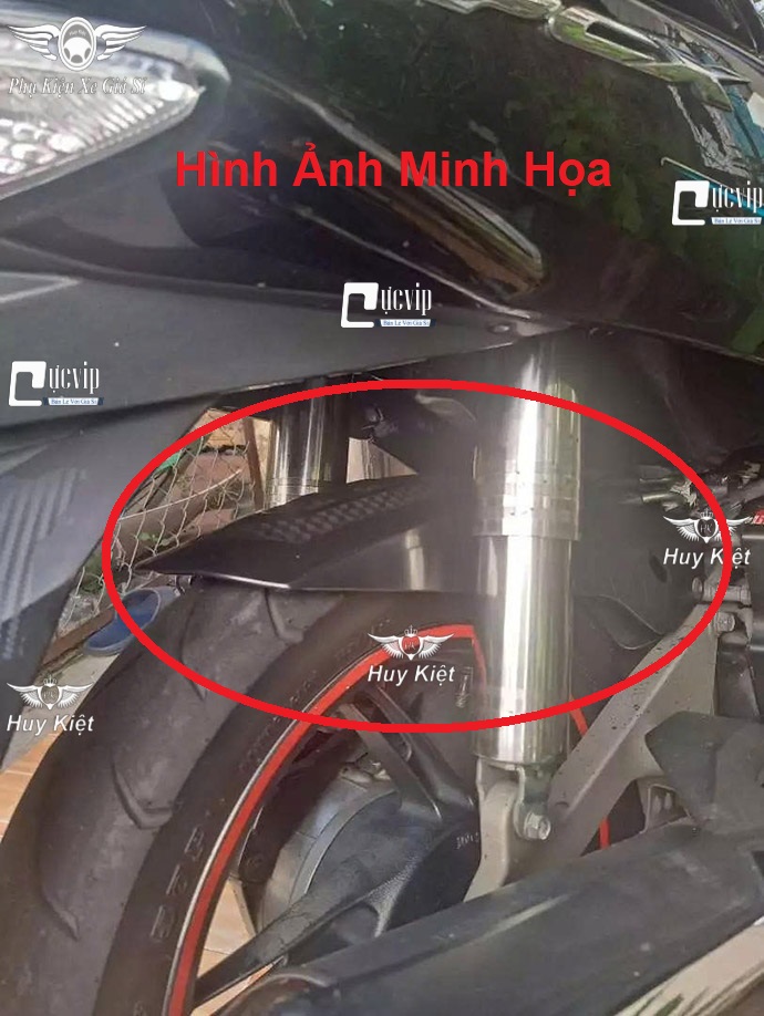 [Mẫu Mới] Dè Con Chắn Bùn Sau Cho Vario 2018 - 2025 125cc 150cc, PCX 2014 - 2017 Hãng Tonato MS6842