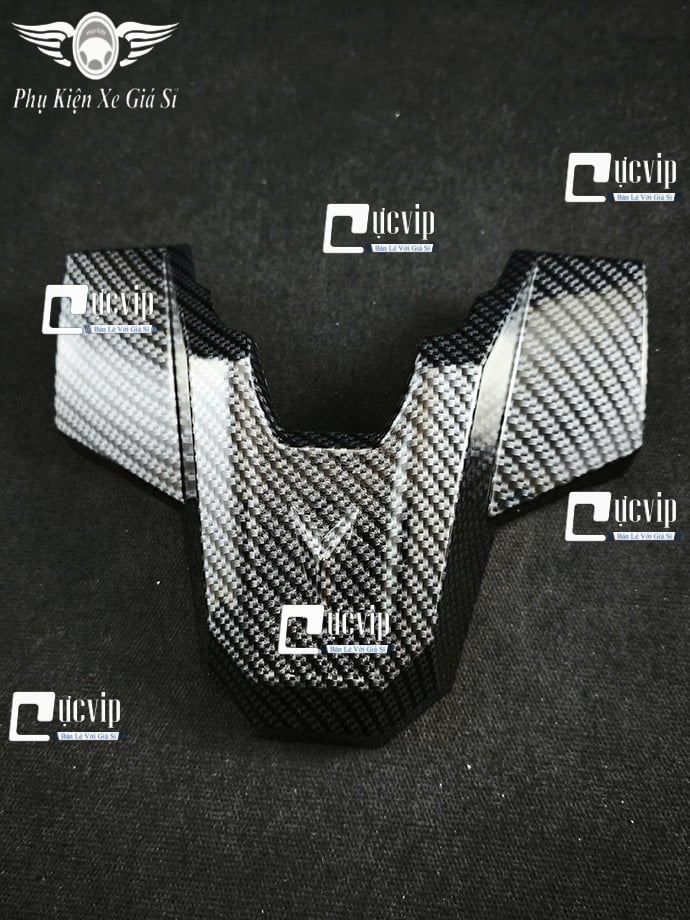 Ốp Cóc Đèn Sau Vario 160cc, Vario 2018 - 2025 (125cc, 150cc) Xi Niken, Sơn Carbon MS6921