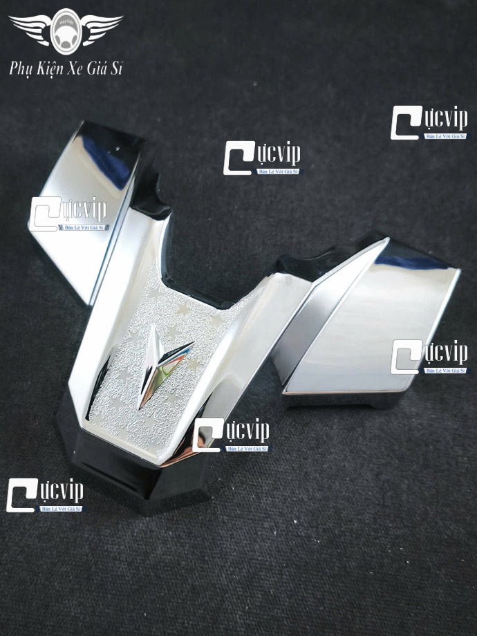 Ốp Cóc Đèn Sau Vario 160cc, Vario 2018 - 2025 (125cc, 150cc) Xi Niken, Sơn Carbon MS6921