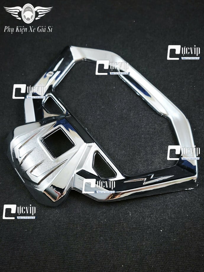 Ốp Viền Đồng Hồ Vario 160cc Xi Niken, Sơn Carbon MS6922