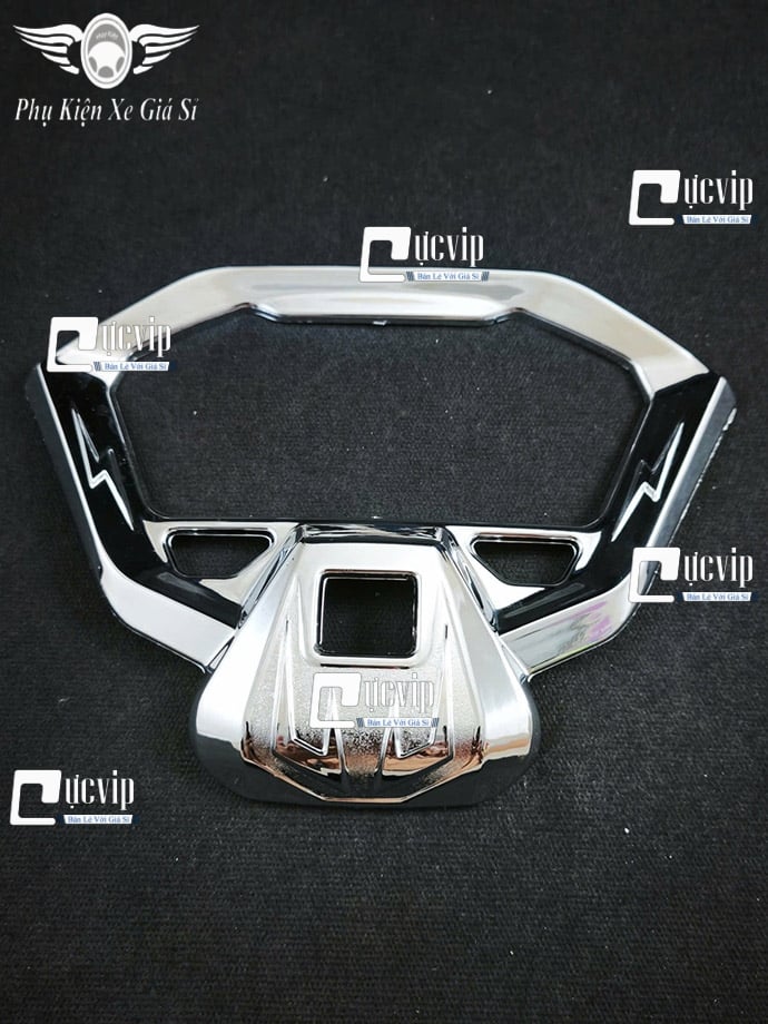 Ốp Viền Đồng Hồ Vario 160cc Xi Niken, Sơn Carbon MS6922