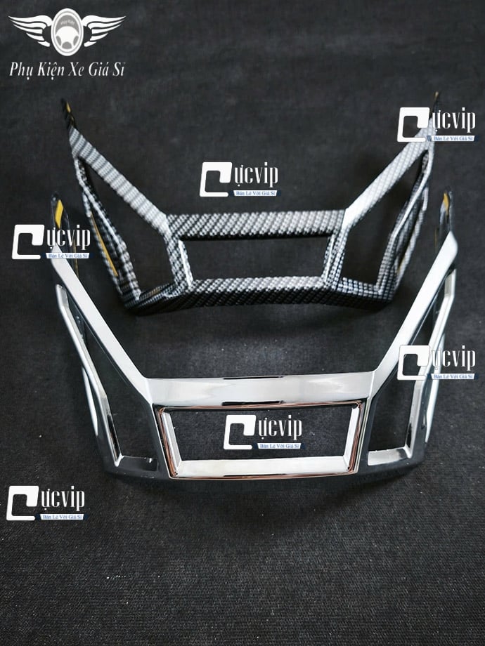 Ốp Chụp Đèn Lái Sau (Ốp Đuôi Đèn Sau) Vario 160cc Xi Niken, Sơn Cabon MS6917