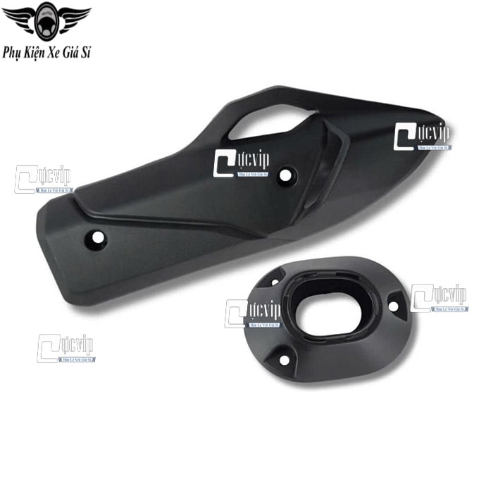 [Mẫu Theo Xe] Ốp Che Pô Và Chụp Đích Pô Vario 160, PCX 160 MS6856