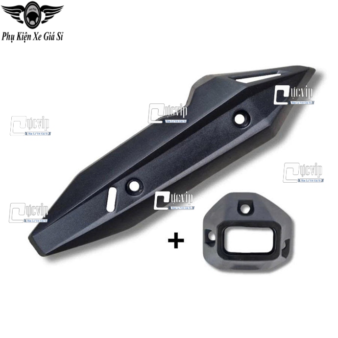 [Mẫu Theo Xe] Ốp Che Pô Và Chụp Đích Pô Cho Vario 2018 - 2025 125cc 150cc MS6865