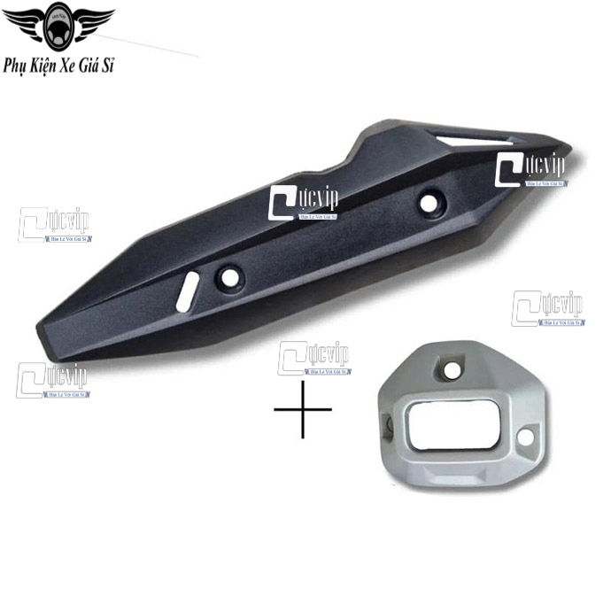 [Mẫu Theo Xe] Ốp Che Pô Và Chụp Đích Pô Cho Vario 2018 - 2025 125cc 150cc MS6865