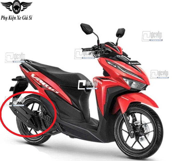 [Mẫu Theo Xe] Ốp Che Pô Cho Vario 2018 - 2025 125cc 150cc MSMS6869