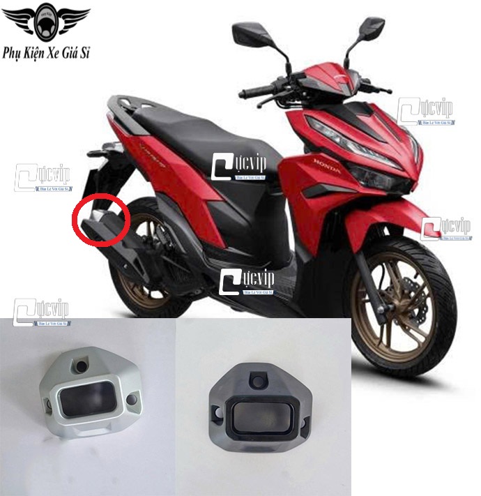 [Mẫu Theo Xe] Chụp Đích Pô Cho Vario 2018 - 2025 125cc 150cc MS6868