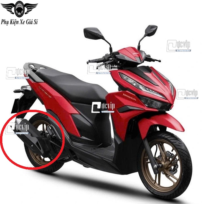 [Mẫu Theo Xe] Ốp Che Pô Cho Vario 2018 - 2025 125cc 150cc MSMS6869