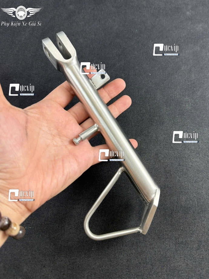 Chân Chống Nghiêng Inox 304 Gắn Xe Máy Điện Dat Bike Quantum S1, S2, S3 (Không Kèm Ốc Và Lò Xo) MS6877