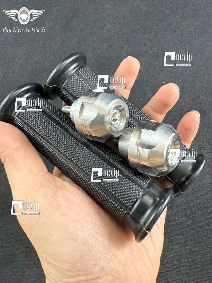 Combo Bao Tay TBT+Gù [Đúc Đặc] Salaya Inox 304 Wa, Dr, Fu, Si, Cub, PCX, NVX, Vario, Vision, Rai, Satria, SH, Luvia, Win, Ex, Yaz, Mio MS6901