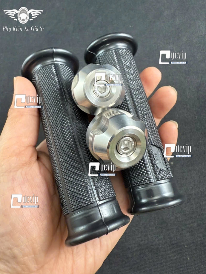 Combo Bao Tay TBT+Gù [Đúc Đặc] Salaya Inox 304 Wa, Dr, Fu, Si, Cub, PCX, NVX, Vario, Vision, Rai, Satria, SH, Luvia, Win, Ex, Yaz, Mio MS6901