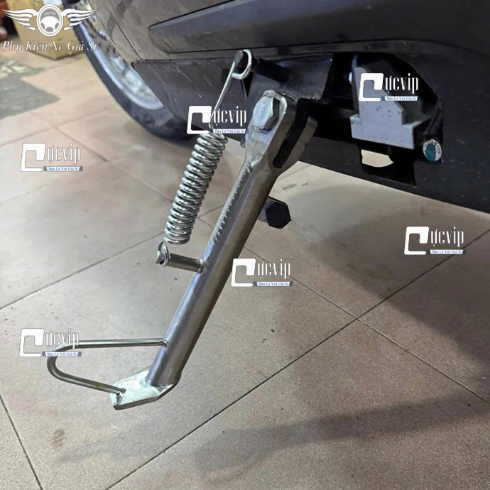 Chân Chống Nghiêng Inox 304 Gắn Xe Máy Điện Dat Bike Quantum S1, S2, S3 (Không Kèm Ốc Và Lò Xo) MS6877