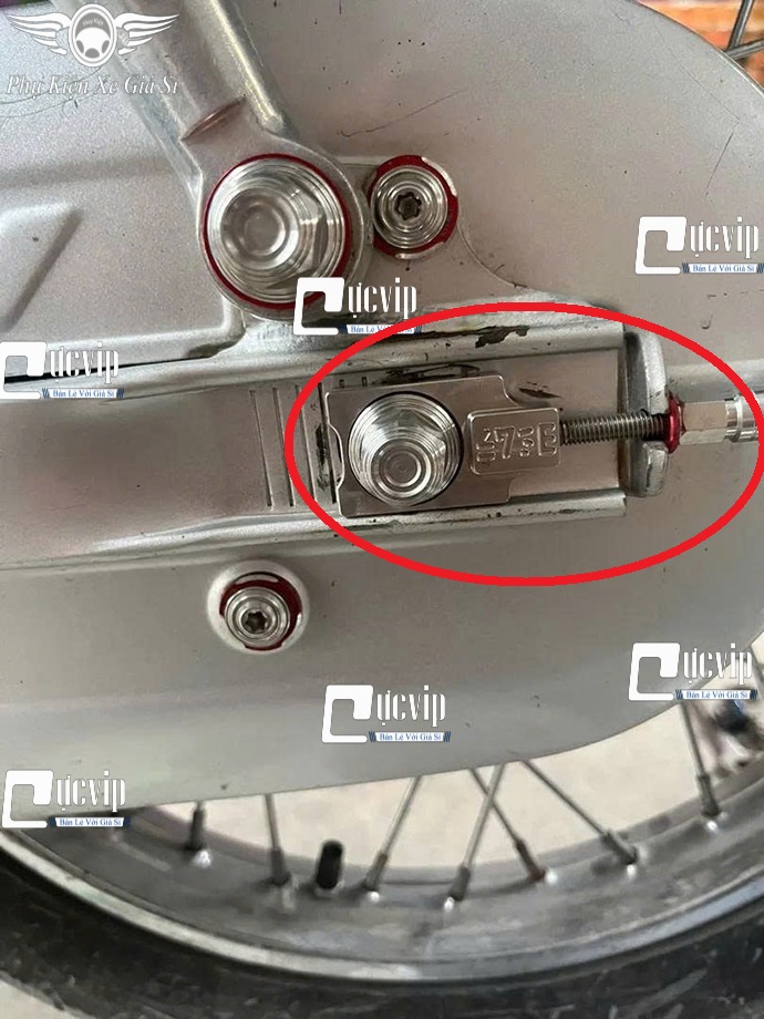 [Mẫu Mới] Bộ Pas Tăng Sên INOX 304 Gắn Cho Các Dòng Xe Dream, Wave, Future Neo, Future X, Sirius Xăng Cơ MS6789