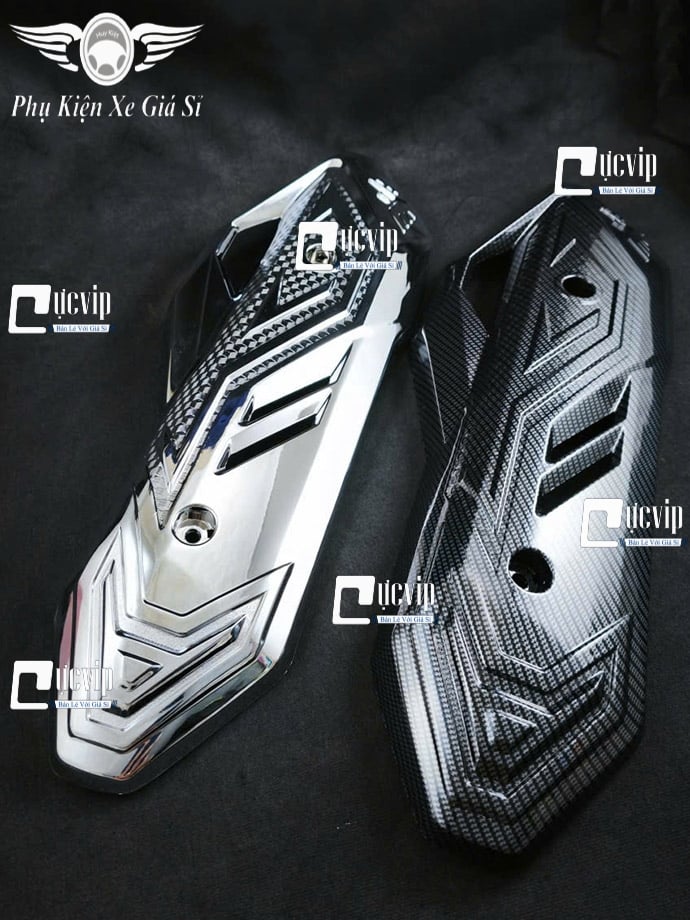 [Mẫu Mới] Ốp Che Pô AirBlade AB 2026 160cc, 125cc Xi Niken, Carbon MS6891