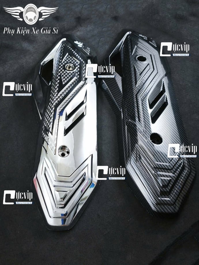 [Mẫu Mới] Ốp Che Pô AirBlade AB 2026 160cc, 125cc Xi Niken, Carbon MS6891