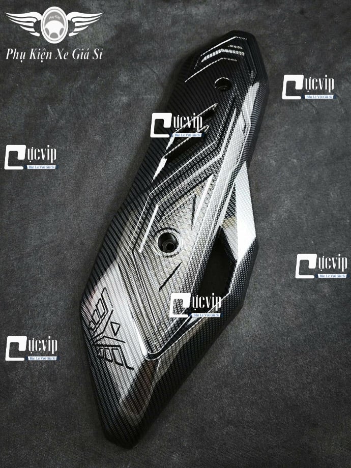 [Mẫu Mới] Ốp Che Pô AirBlade AB 2026 160cc, 125cc Xi Niken, Carbon MS6891
