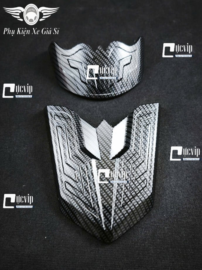 [Mẫu Mới] Ốp Mỏ Và Đuôi Dè Trước Sau AirBlade AB 2026 160cc, 125cc Xi Niken, Carbon, Inox MS6892